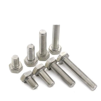 Edelstahl-Befestiger-voller Faden-Hexen-Bolzen Handhabung am Boden 4169 Legierung hoher Temperatur M50x150 Inconel 718 materielle