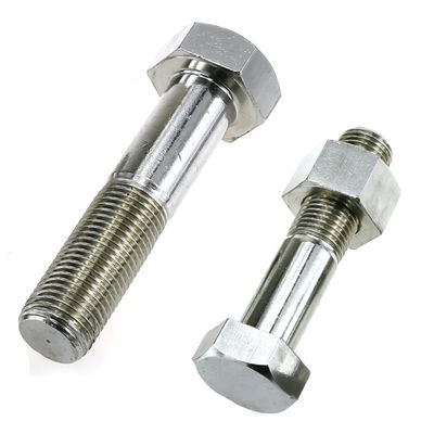 Edelstahl-Hexagon-Flansch-Schrauben mit Mutter und Waschmaschine des Öl-Gas-M6 M7 M8 M10 M24